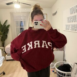 PARKE Mock Neck Sweatshirt